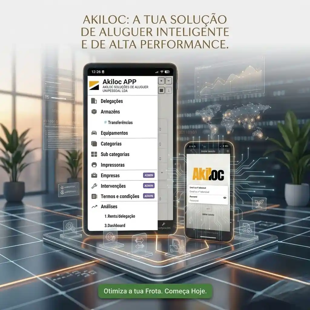Através da intervenção estratégica da Wolf Smart Industries, a Akiloc abandonou métodos obsoletos para adotar um ecossistema digital inteligente que redefiniu a gestão da sua frota.