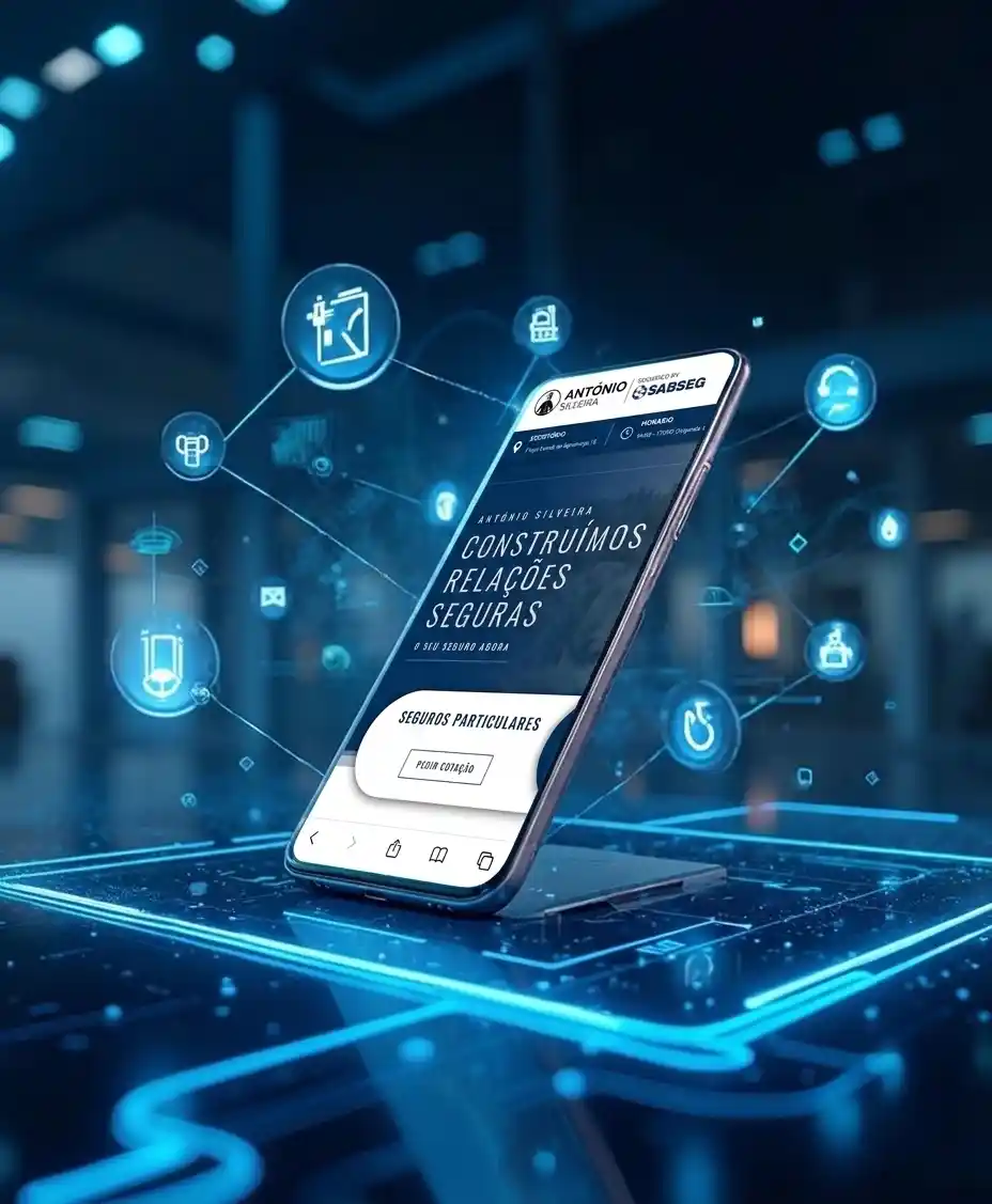 Mais do que um website, a Wolf Smart Industries arquitetou uma máquina de conversão para o agente António Silveira, onde cada elemento da interface foi redefinido para maximizar a captação de leads e a confiança do cliente.