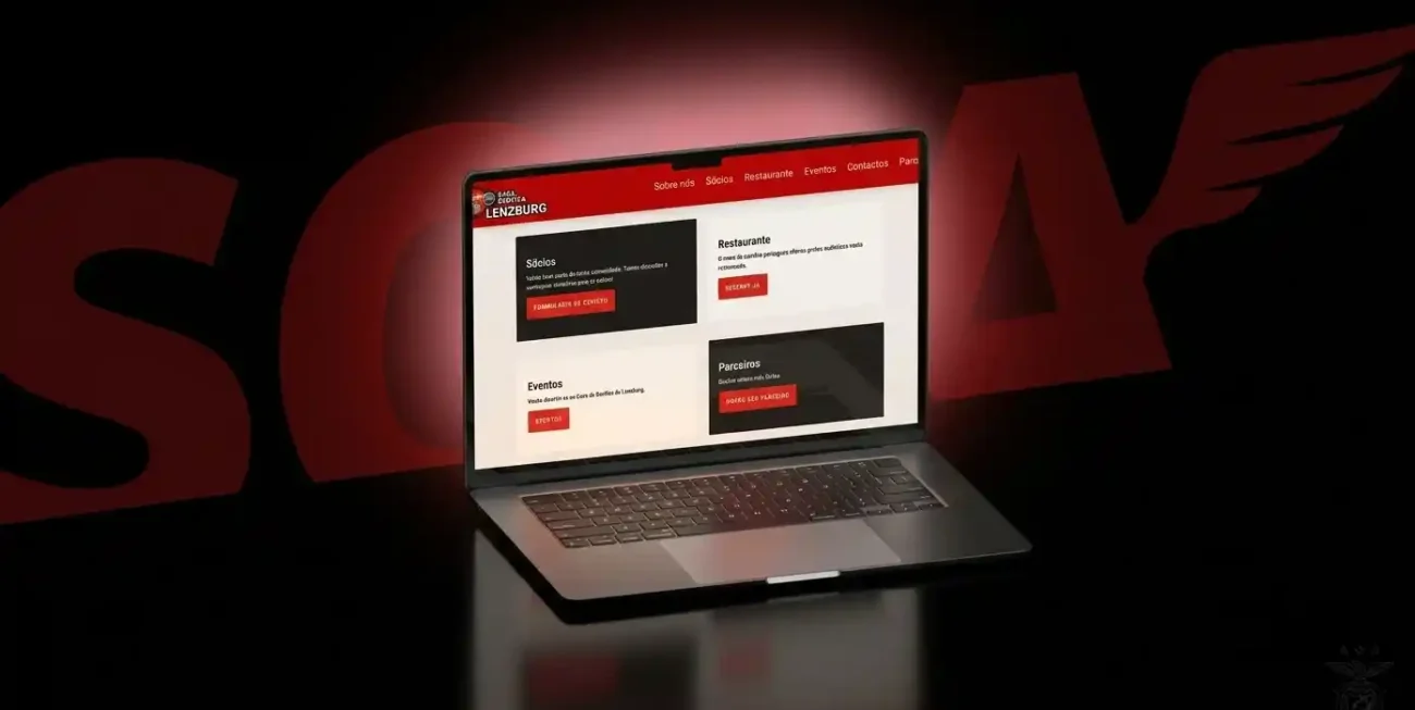 Sob a assinatura da Wolf Smart Industries, a presença online da Casa Benfica Lenzburg foi redefinida para unir a tradição do clube à inovação digital, otimizando a angariação de sócios e a interação com a comunidade.