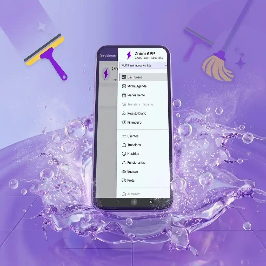 A Wolf Smart Industries desenvolveu e redefiniu a Znüni App, elevando a gestão empresarial a um novo patamar de eficiência digital e controlo operacional.